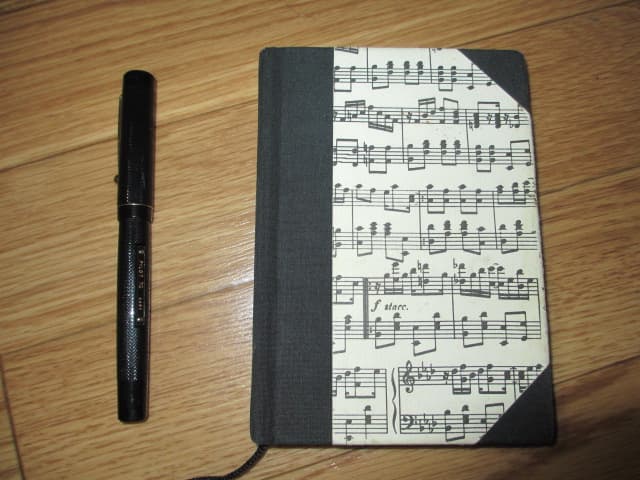 Pen and notebook